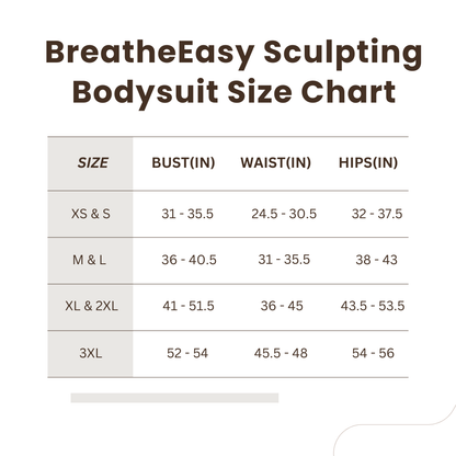 BreatheEasy Sculpting Bodysuit